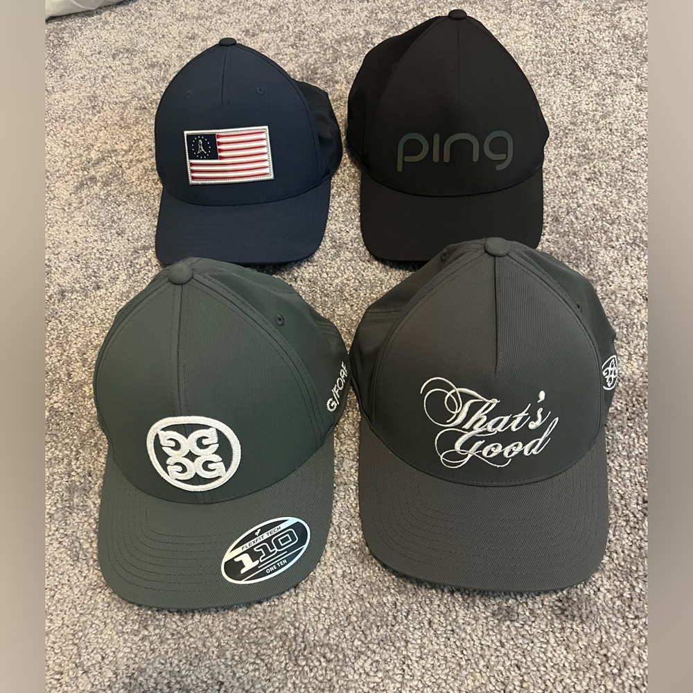 G/Fore & Ping Golf Hats NWT & NWOT